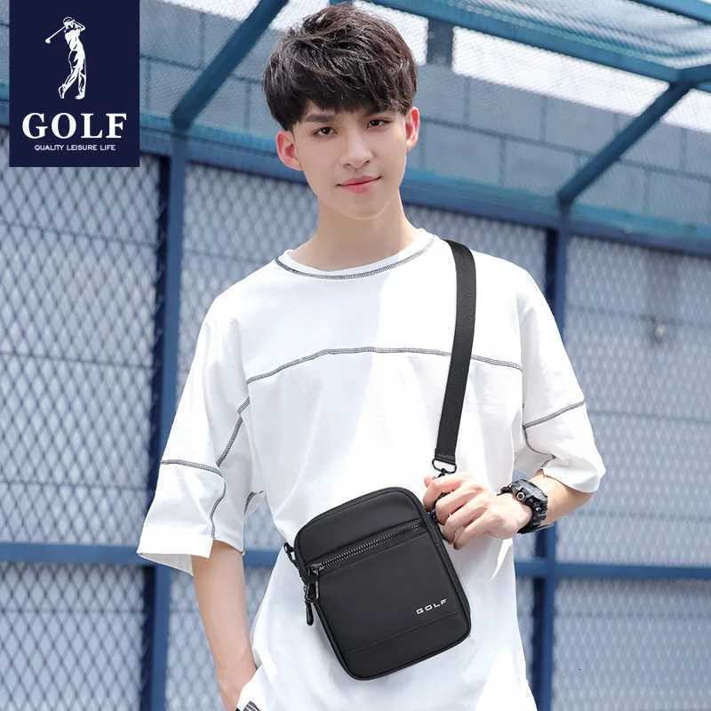 GOLF New Mens Bag Single Shoulder Bag Sports Crossbody Bag Waterproof Oxford Canvas Fashion Small Backpack Fashion LabelT251121