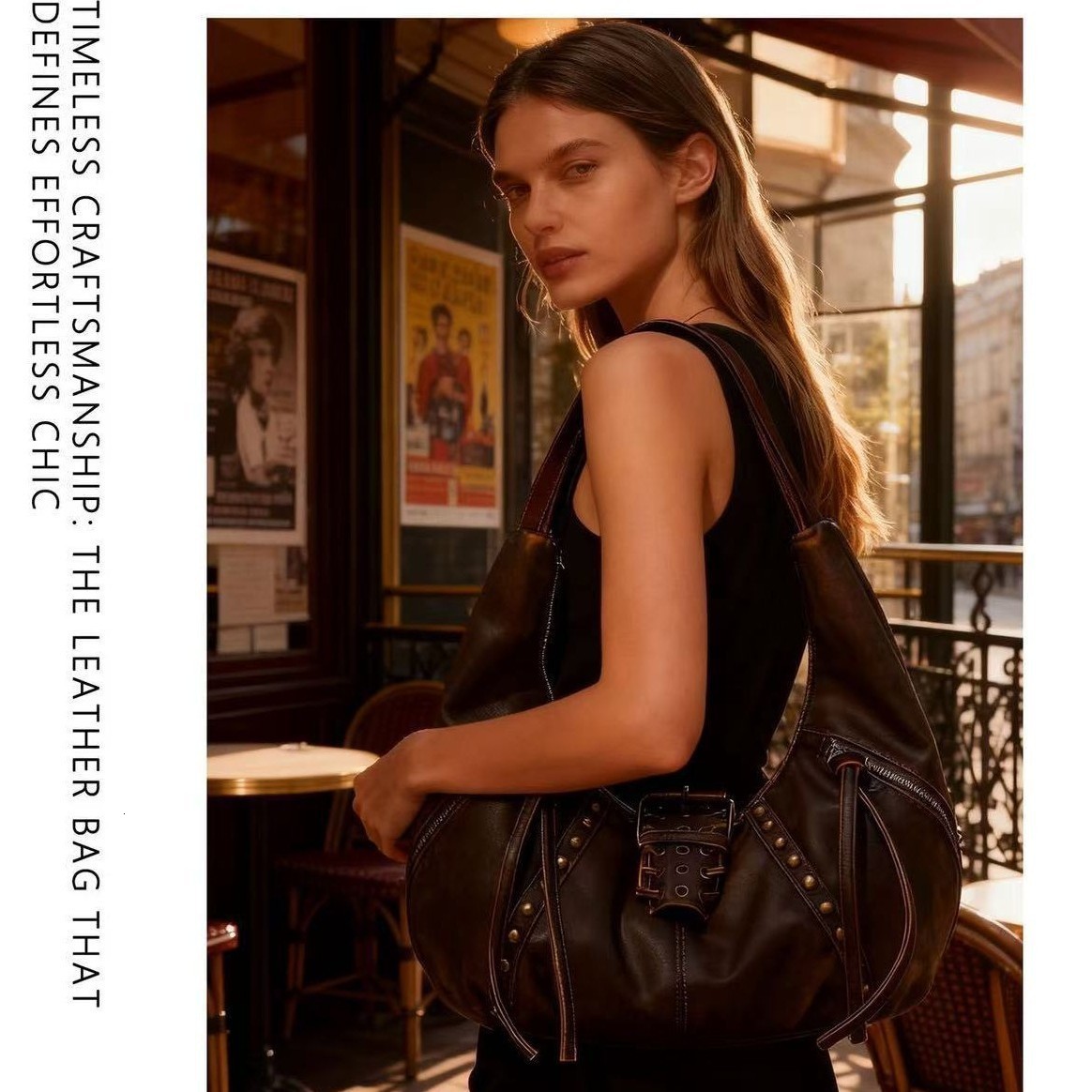 Fashionable High-End Bag Large Capacity New Niche Single Shoulder Crossbody Bag Commuter Dumpling Bag for Women 241125