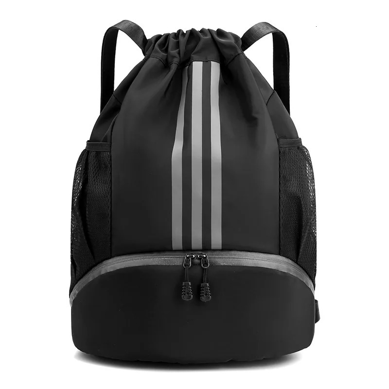 Basketball Bag Drawstring Training Soccer Backpack Gym Bags Outdoor Sports Mountain Climbing Storage Bags Men Women 250414