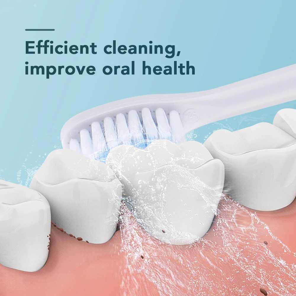 Electric Toothbrush Rechargeable Cleaning Device Portable Teeth Cleaner for Oral Care Teeth Whitening Waterproof Type-C Charging C251121