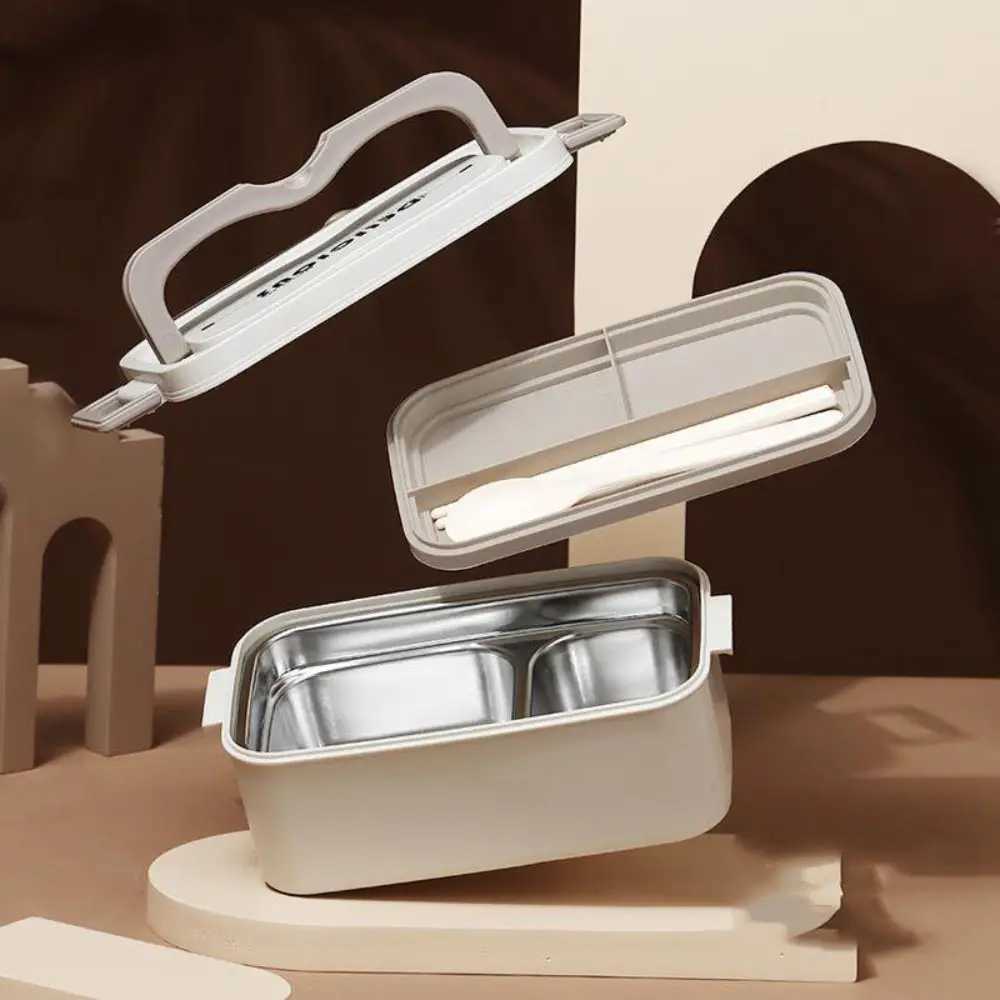 2/3 Layers Stainless Steel Lunch Box SUS304 Insulated Multi Layer Lunch Box Stackable Large CapacityM251121