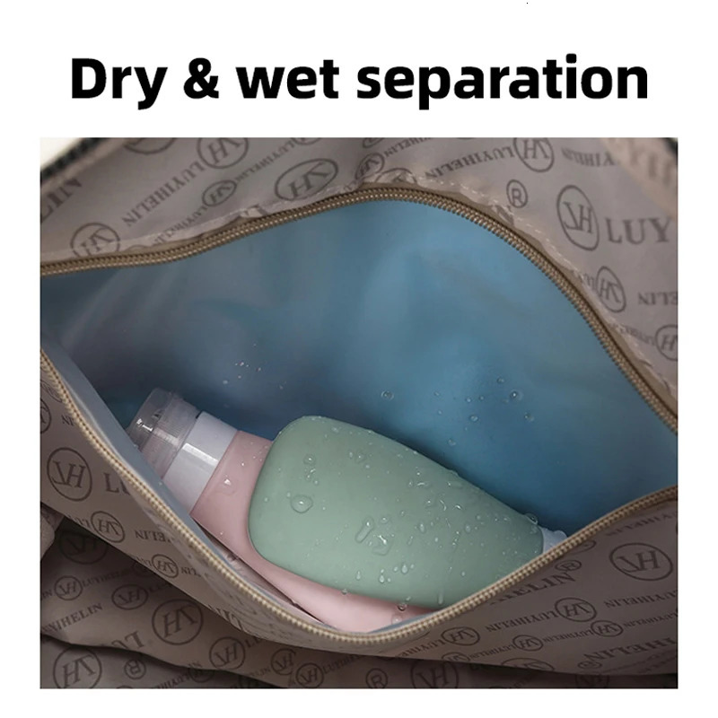 Multi-pocket Gym Bag Extensible Yoga Bags with Shoes Pocket Large Capacity Fitness Handbag Dry Wet Separation Sports Travel Pack 251114