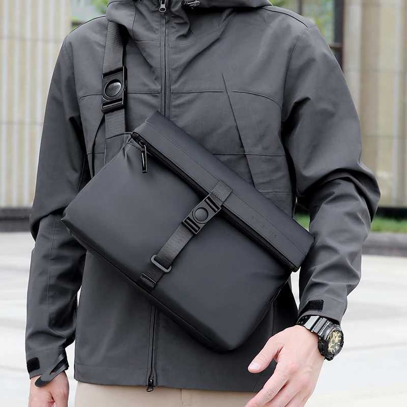 Fashion business crossbody bag large capacity mens briefcase shoder bag travel backpack Y251121