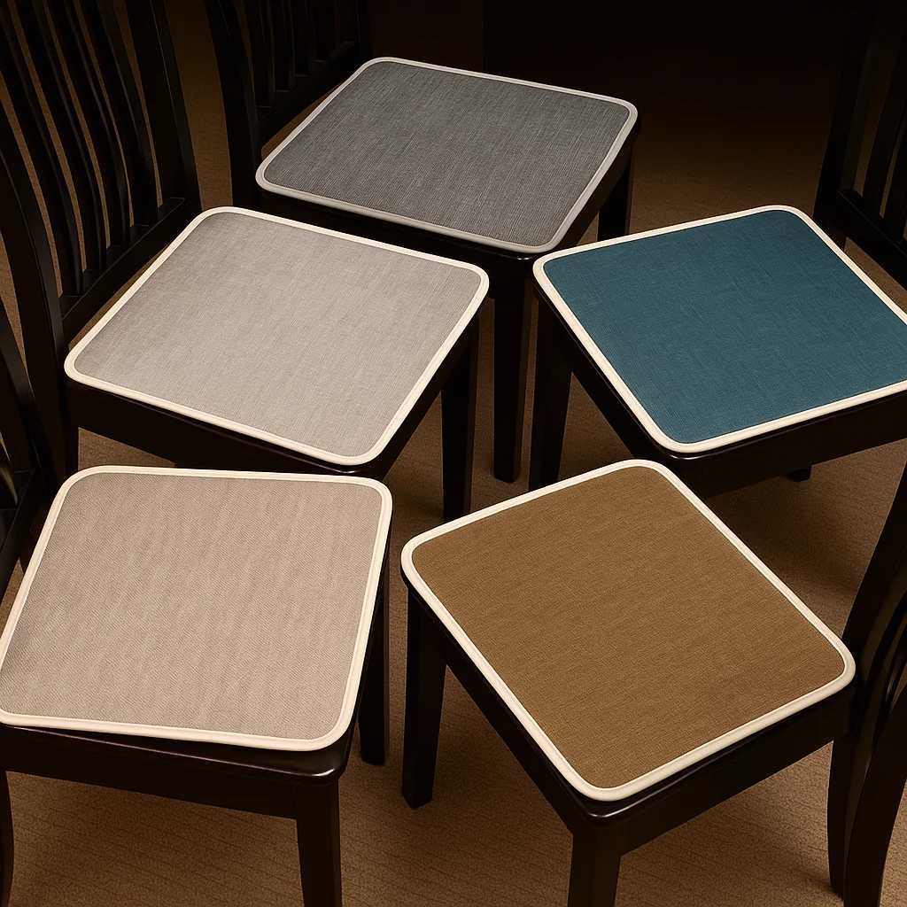 Comfortable Non-slip Dining Chair Cushions Kitchen Dining and Office Chair Universal Cushions Household Removable Cushions C251121