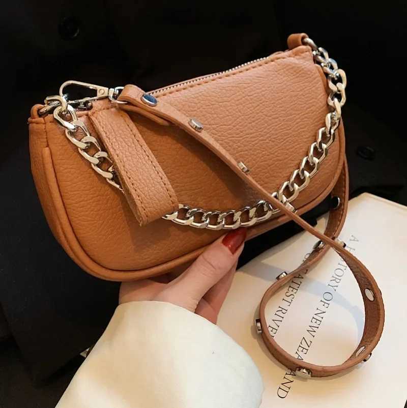 Ladies Casual Shoder Bag Fi Chain Handbag Autumn and Winter New Messenger Wens Bag Y251121