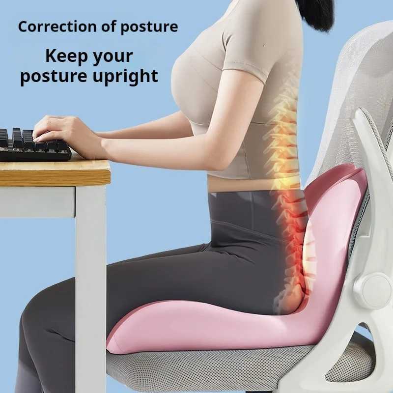 Upgrade L Shape Memory Foam Orthopedic Cushion Comfort Ergonomic Design Back Coccyx Car Seat Office Chair Pain C251121