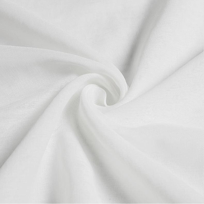 B362 finished product direct supply curtain gauze curtain Nordic simple white window gauze cross-border foreign trade curtain finished product curtain
