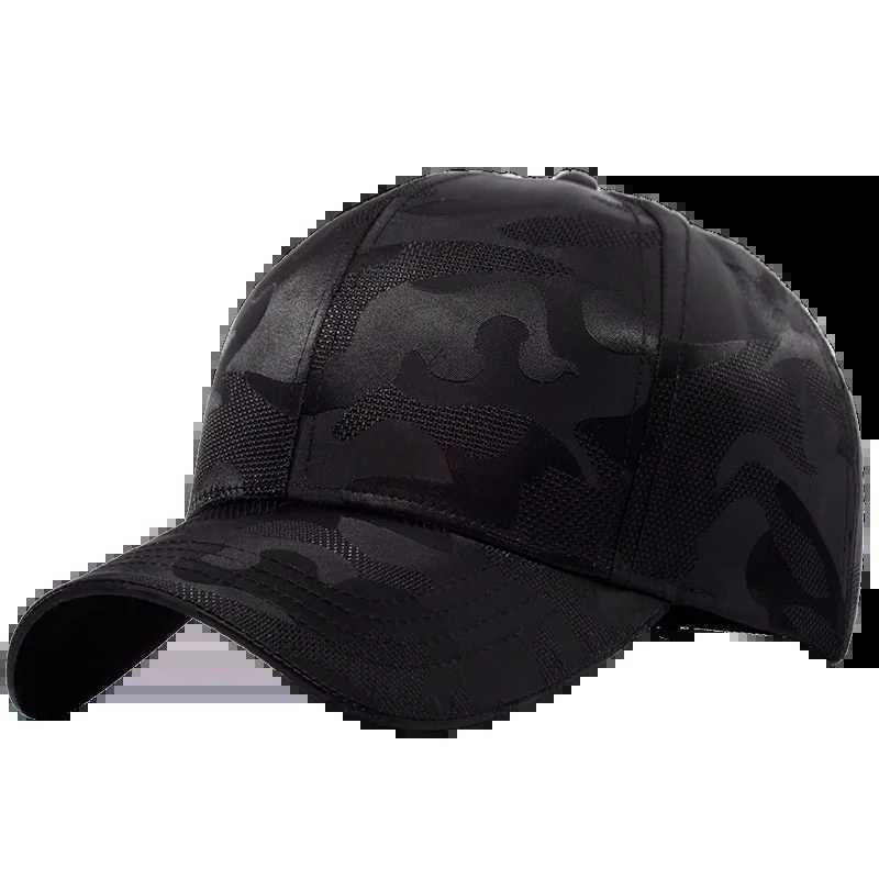 Tactical Baseball Cap Camouflage Sun Caps Military Sport Hats Big Head Men Women Oversize Snapback Hat 56-60cm 60-66cm L251121