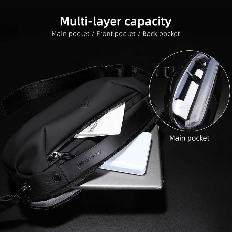 Fashion Heroic Knight Waterproof Mens Shoder Bag Crossbody Ch Bag Luxury Sling Bag Leisure Travel Storage Pack Small Men handbag Y251121