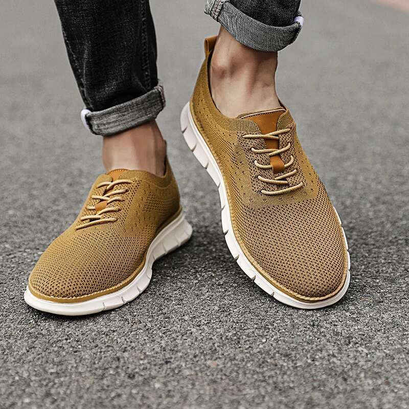 designer sneakers Men Breathable Mesh Sneakers High Quality Grey Fashion Gym Casual Lightweight Walking Shoes Couple Plus Size Footwear 2024 New