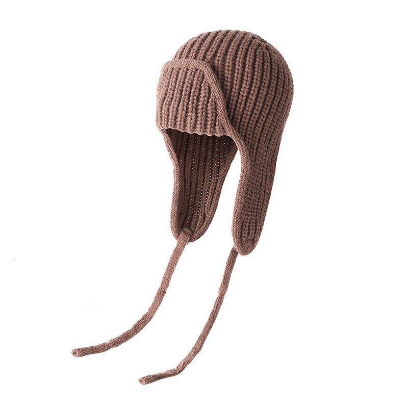 Winter Skullies Cute Women Crochet Knitted Hat Costume Beanie Hats christmas Gift Hip-hop Cap 240111 - view 3