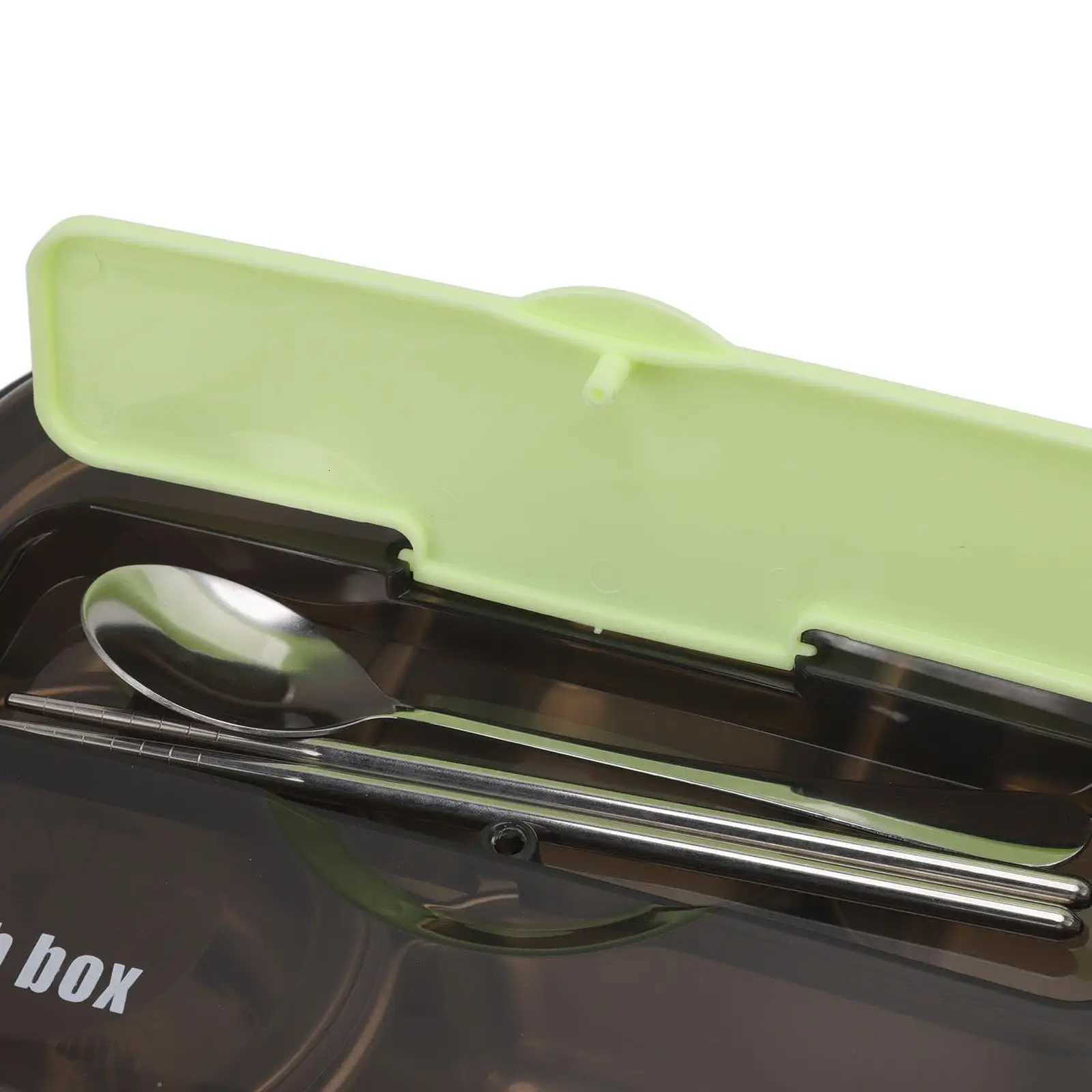 Stainless Steel Lunch Box with 4 Locking Clips Safe and Convenient Storage for adults for dishwasher Safe for workM251121