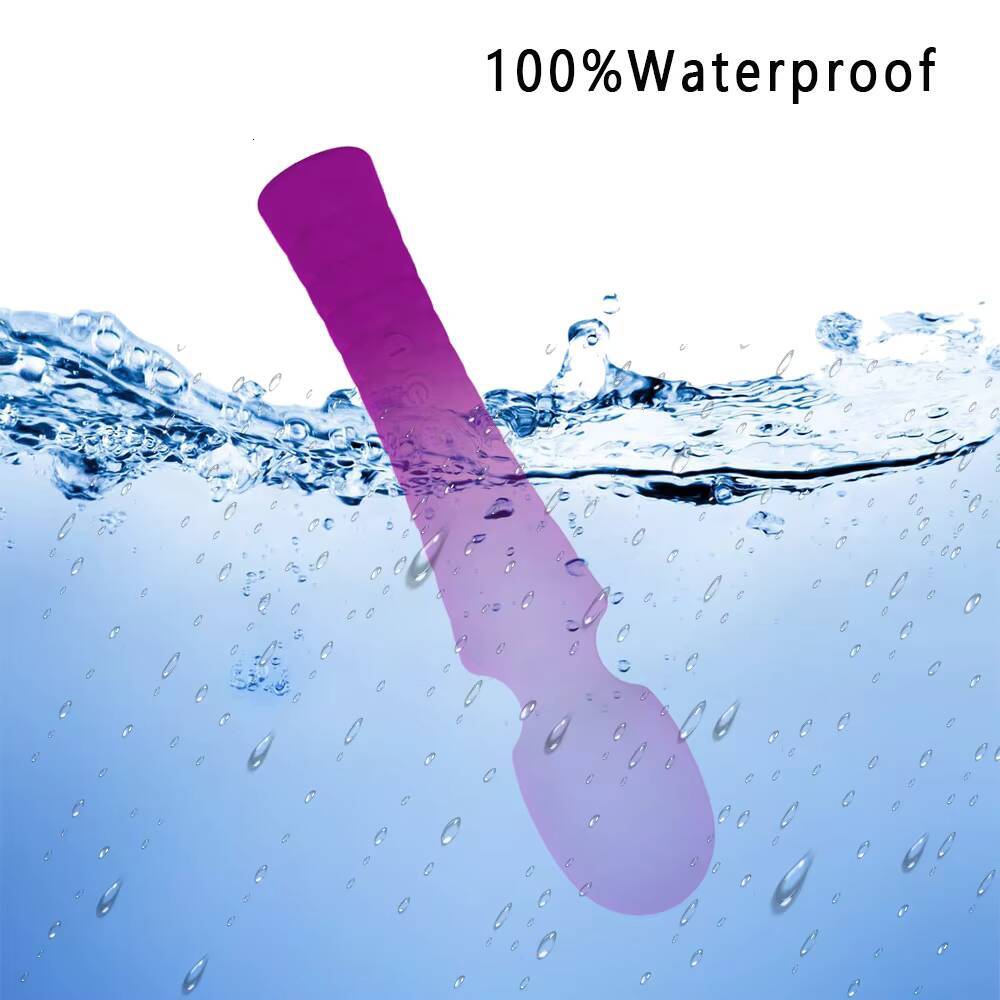 All-Wrapped Strong Shock AV Stick 8 Frequency 5 Speed Magnetic Charging Female Masturbation Vibrator Premium Adult Supplies