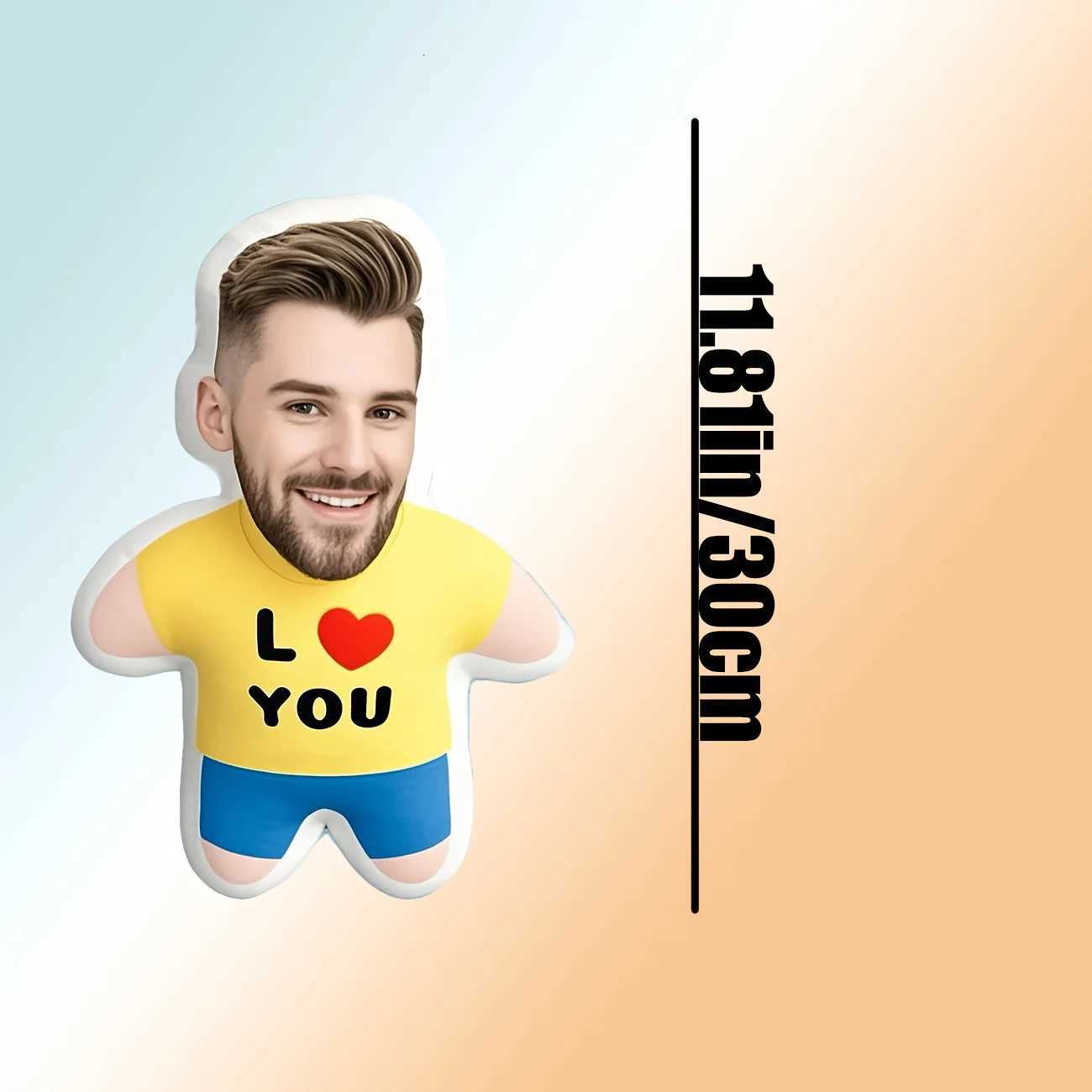 Customized photo s ic personzed mini doll cushions masculine image customized s C251121