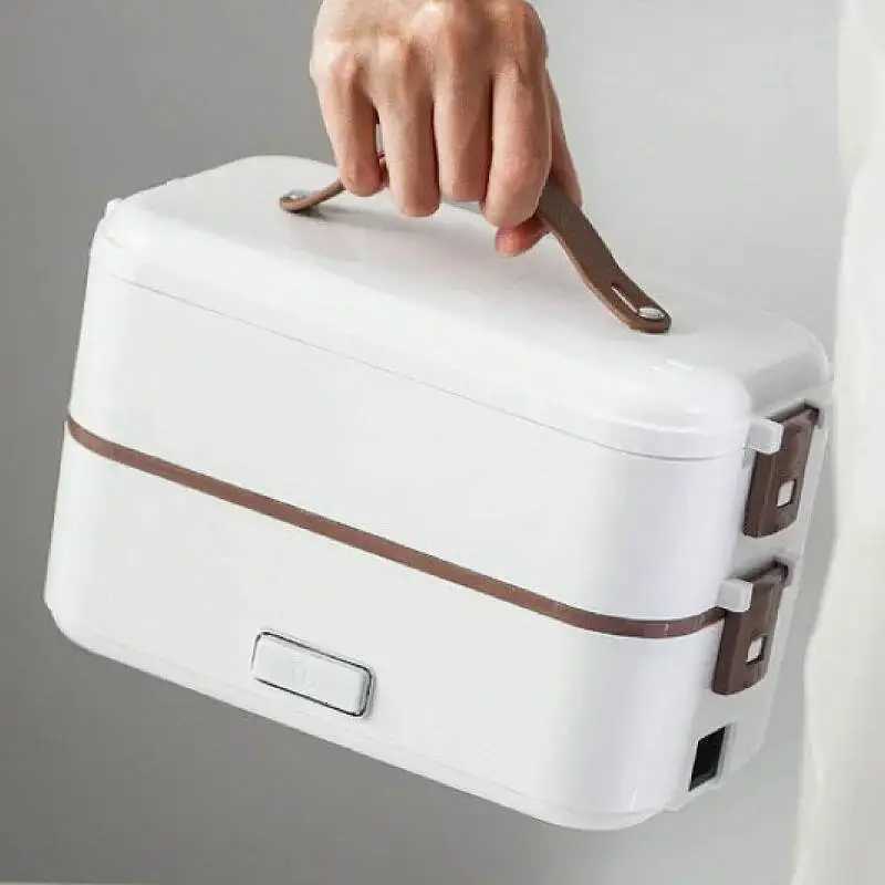 Electric With 304 Stainless Steel Inner Container A Heating And Insulation Lunch Box For Office WorkersM251121