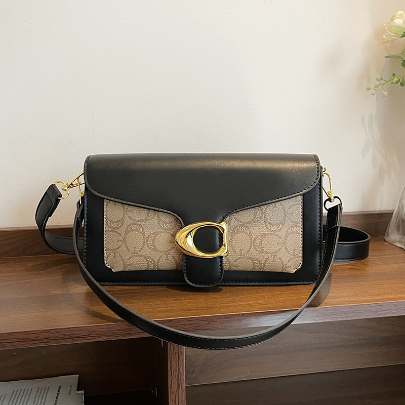 Free delivery designer bag Solid color soft leather crossbody bag daily commuting small square bag