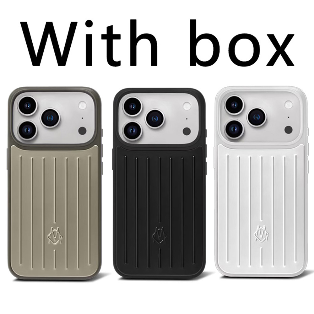 Phone Suitcase Designer Case for iPhone 17 Pro Max 16 15 14 13 Polycarbonate Aluminum Alloy MagSafe Weave Cover Coque Funda Titanium e6