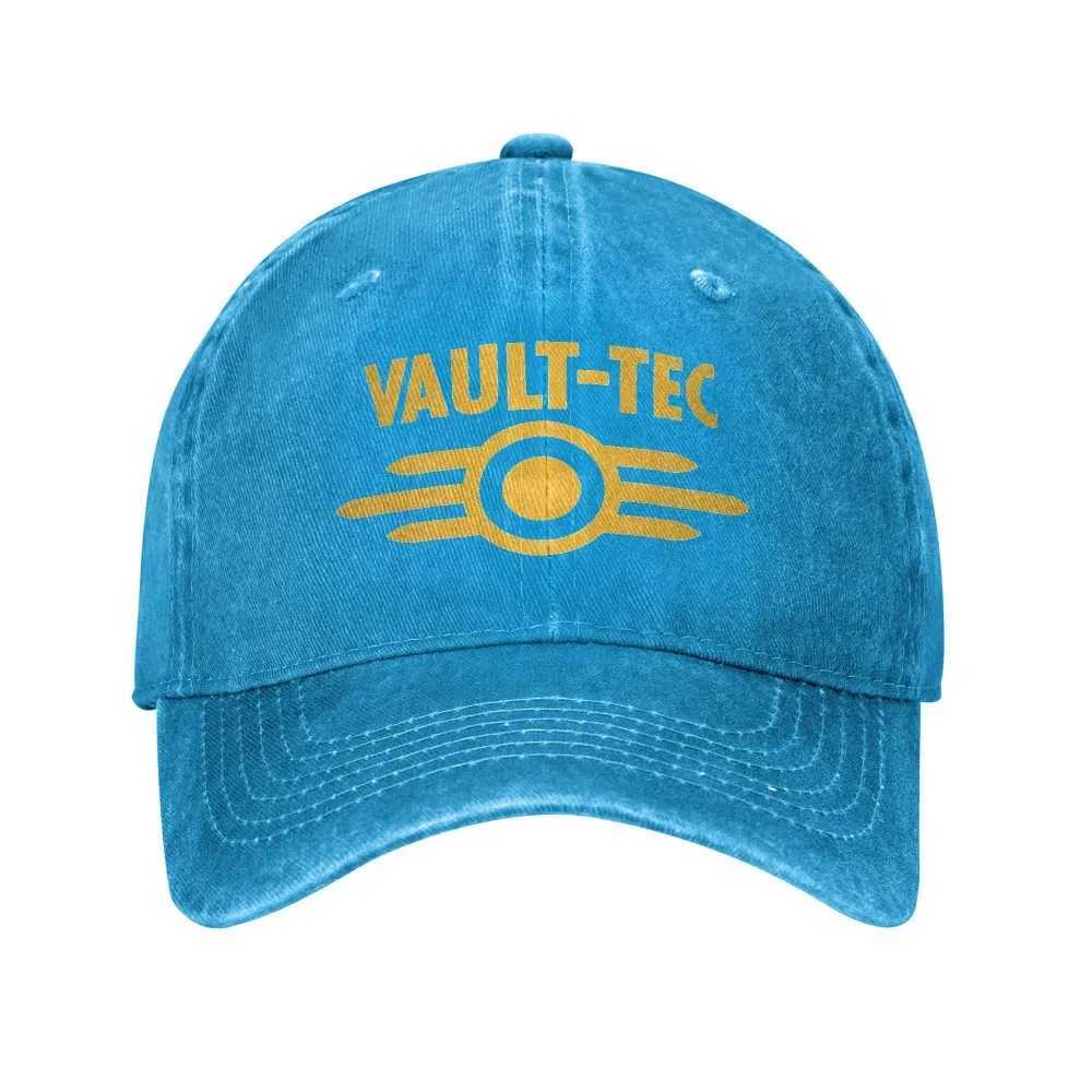 Vault Tec Fallouted Game Sun Baseball Cap Unisex-Teens Design Hip Hop Hat Summer Trendy Tennis Skate Hot Sale Baseball CapsT251121