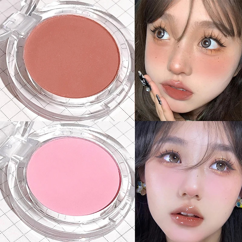 Monochrome Blush Palette Rose Orange Soft Mist Girl Blusher Powder Natural Face Makeup Matte Peach Rouge Contour Shadow Palette 251113
