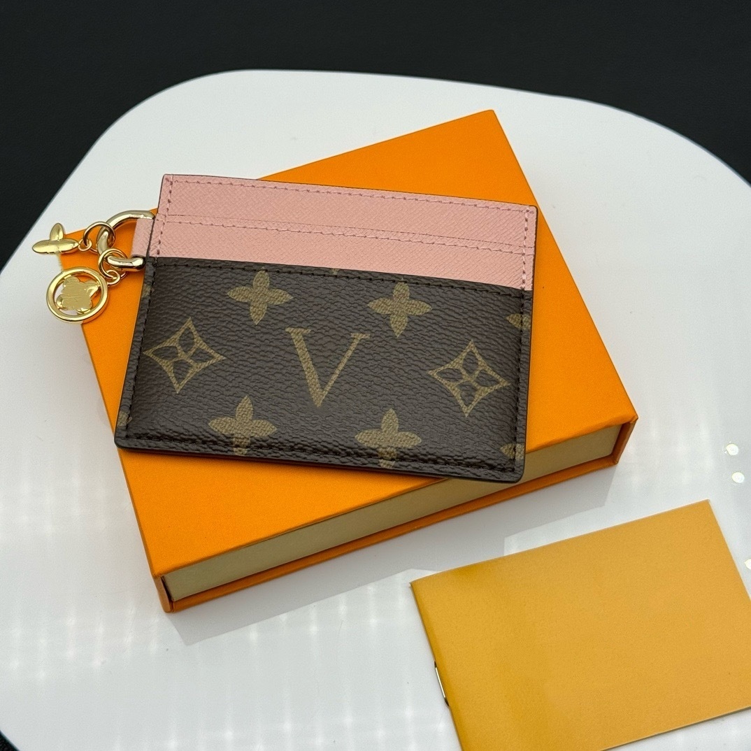 Genuine Leather Designer Card Holder Women Wallet Small Coin Purse High-quality Sheepskin Card Holder Men Wallet Designer Cardholder with Box 10A