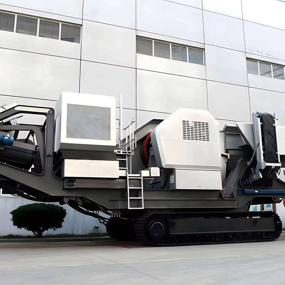 Tracked Mini Mobile Concrete Crushers Price Portable Stone Crushing Plant Mini Mobile Jaw Crusher
