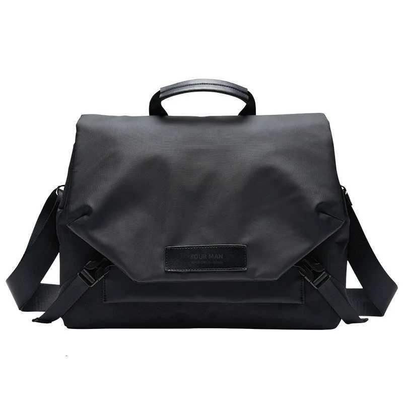 Fashion Casual Mens Crossbody Bag Large Capacity Motorcycle Crossbody Shoder Bag Men Oxford Waterproof Laptop Handbags M Sahels Y251121