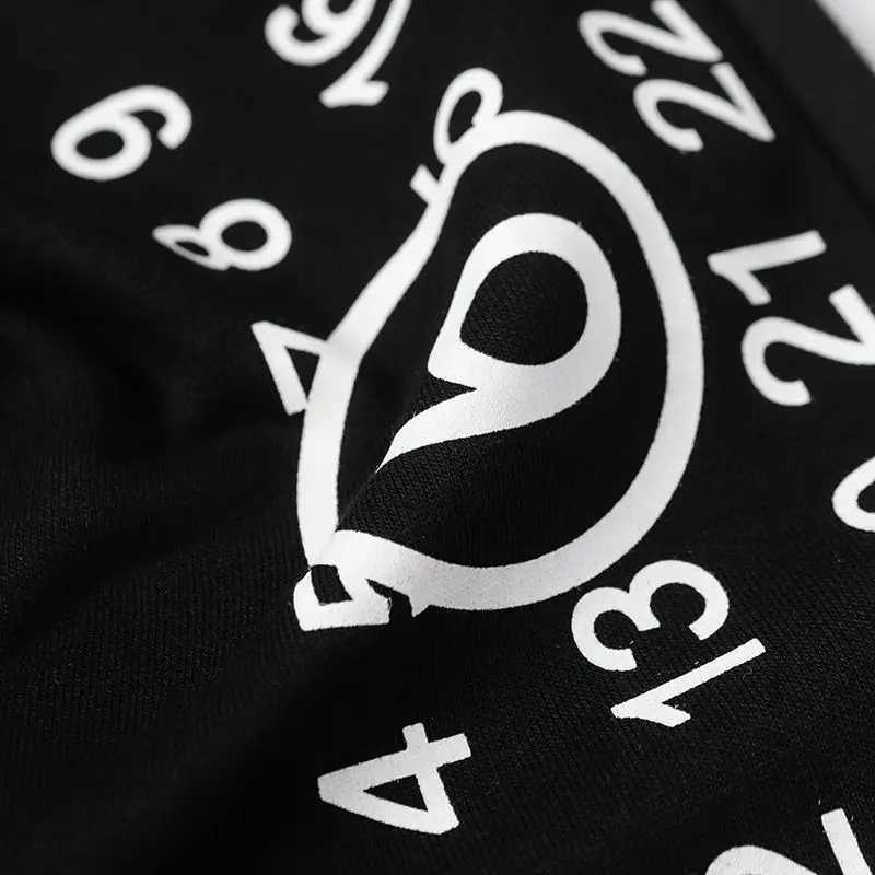 Spring and Autumn Letter Printed Tight Pants Loose Casual Dragging Mens and Womens Sweatpants Thin Inner X250421