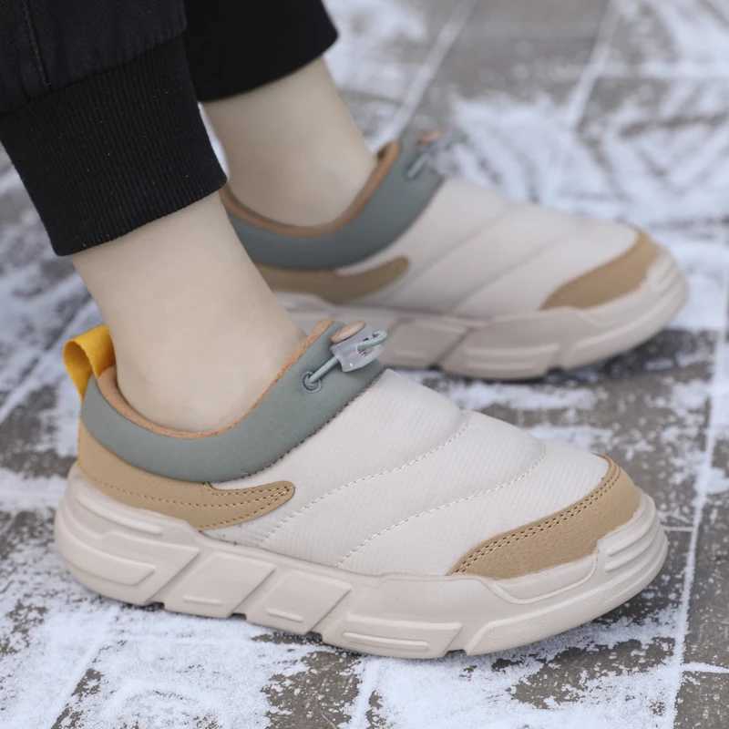 Boys Casual Sport Shoes Winter Lightweight Comfortable Warm Running Shoes Fashion Trend Childrens Outdoor Plush SneakersW251121