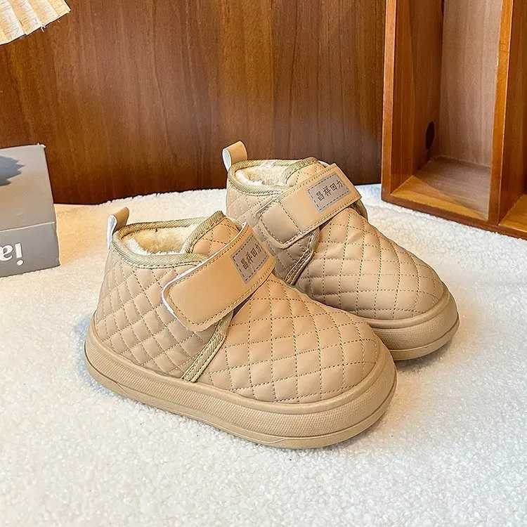 Kids Snow Boots First Walkers for 2025 Spring Soft Sole Kid Sneakers Boys Girls Casual Boots for Little ChildW251121