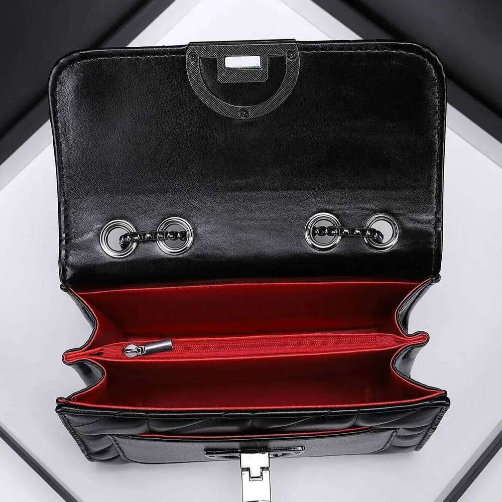 Designer Bags New Autumn Winter Style Fashionable And Versatile Mini Plaid Crossbody Bag Classic Flip Shoulder Bag Free Labubu Pendant As A Gift