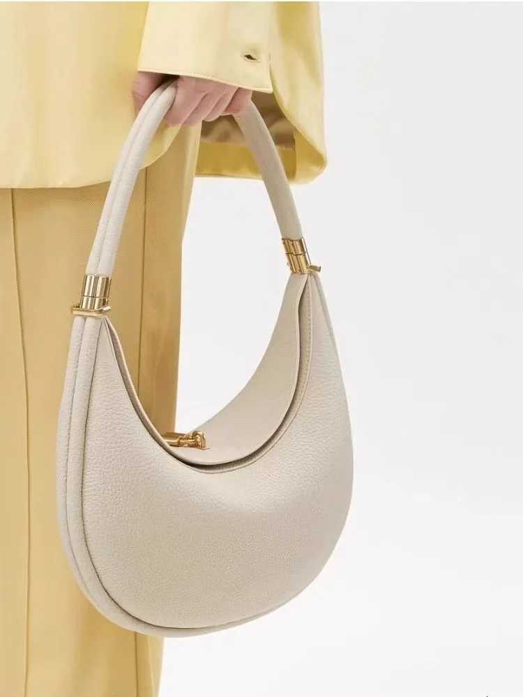 2025 New Medium Crescent Bag Wens Bag Niche Design Crescent Bag Armpit Bag Single Shoder Crossbody Bag Y251121