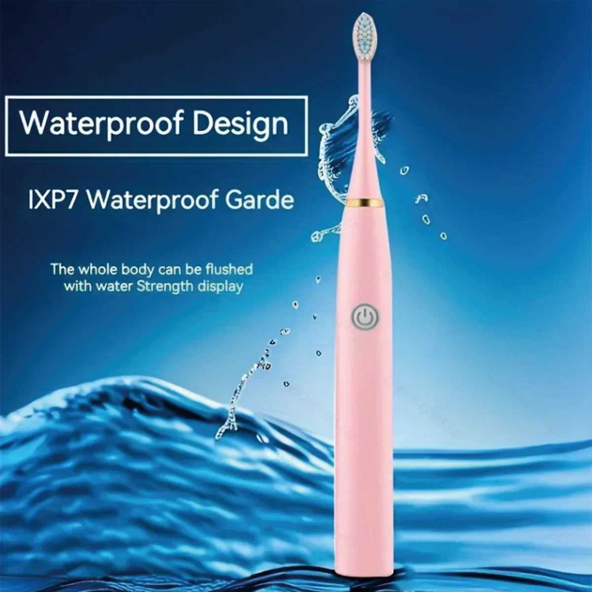 Electric Toothbrush For Teeth Brushes Sonic Vibration Dental Tooth Whitening Cleaner USB Rechargeable Oral Care Toothbrush C251121