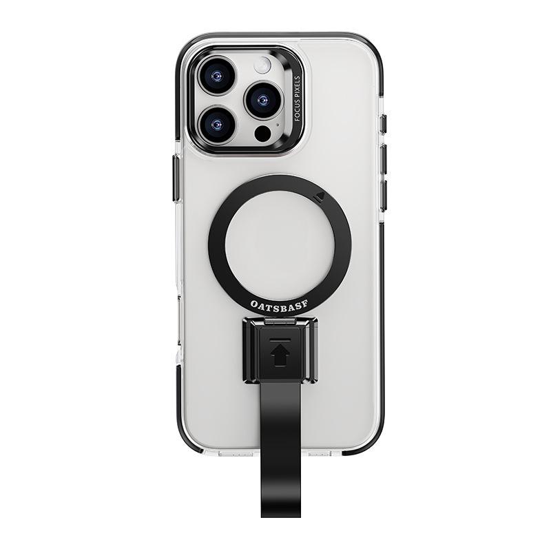 One tape, airbag magnetic mobile phone case suitable for iPhone16/15 Pro Max