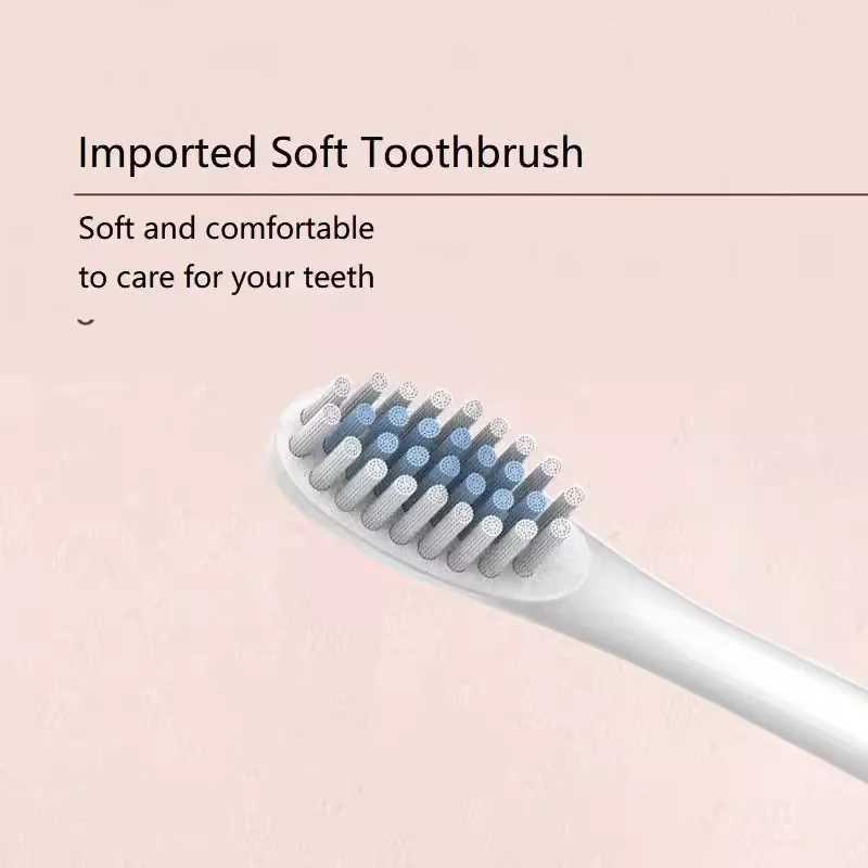 Electric Toothbrush for Adults Waterproof DuPont Brush Head USB Rechargeable High Frequency Cleaning 6 Cleaning Modes C251121