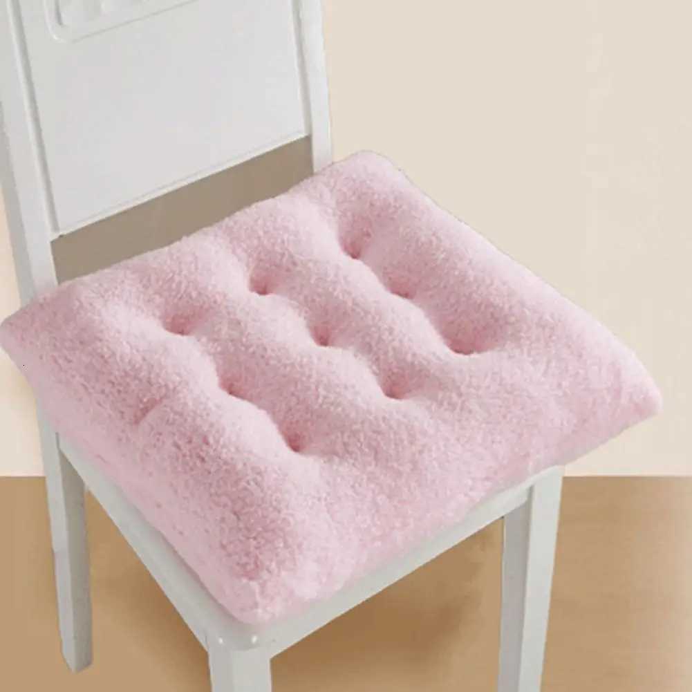 Durable Comfortable Easy to Clean Restaurant Coffee Shop Dining Chair Butt Plush Cushion Square Floor Sit Cushion for Home C251121