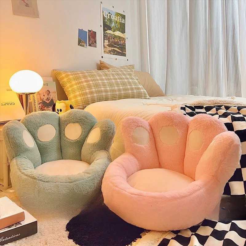 50x45x13cm Plush Bear Claw Cushion Cartoon Animal Panda Foot Cute Soft Filled Family Decoration Childrens Birthday Gift C251121