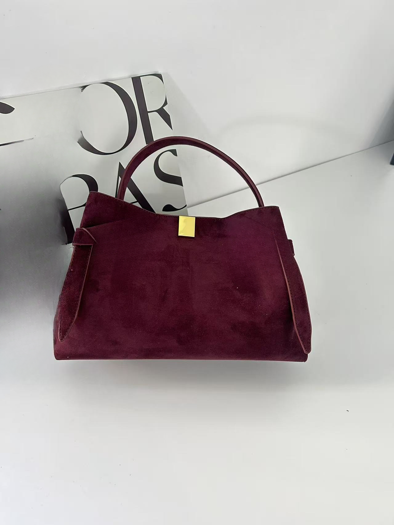 Christmas Luxury Bag Handbag Women's Elegant Shoulder Crossbody Bag Daily Commuter Suede Texture Handheld Fashion Designer Bag