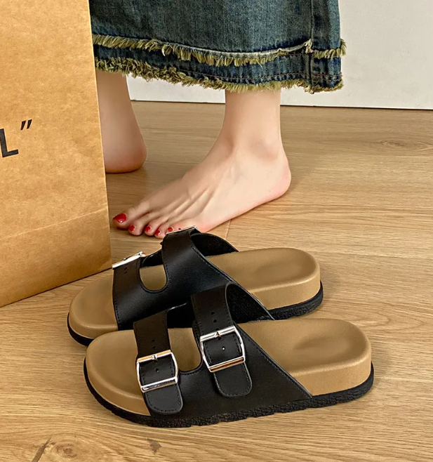 Designer Sandals Free shipping Retro simple casual flat bottomed versatile summer outdoor beach sandals for beach wear shippers for womens