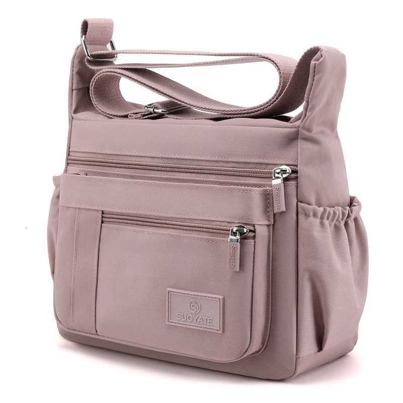 Fashion Shoulder Crossbody Bag for Women Messenger Bags Waterproof Nylon Ladies HandbagT251121