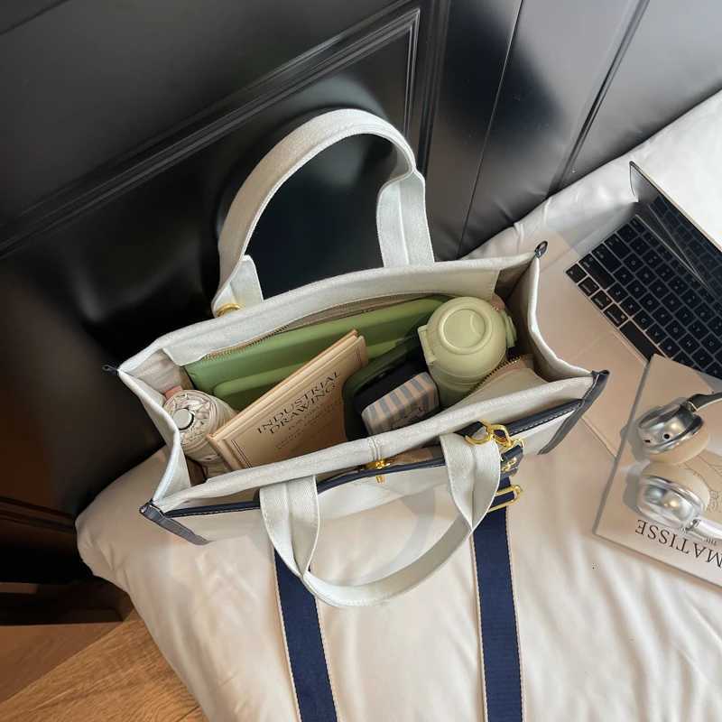 Wen Cloth Tote Bag Large Capacity Thicke And Durable Handbag Practical Fem Cmuter Shoder Messenger Bags Girl Purse Y251121