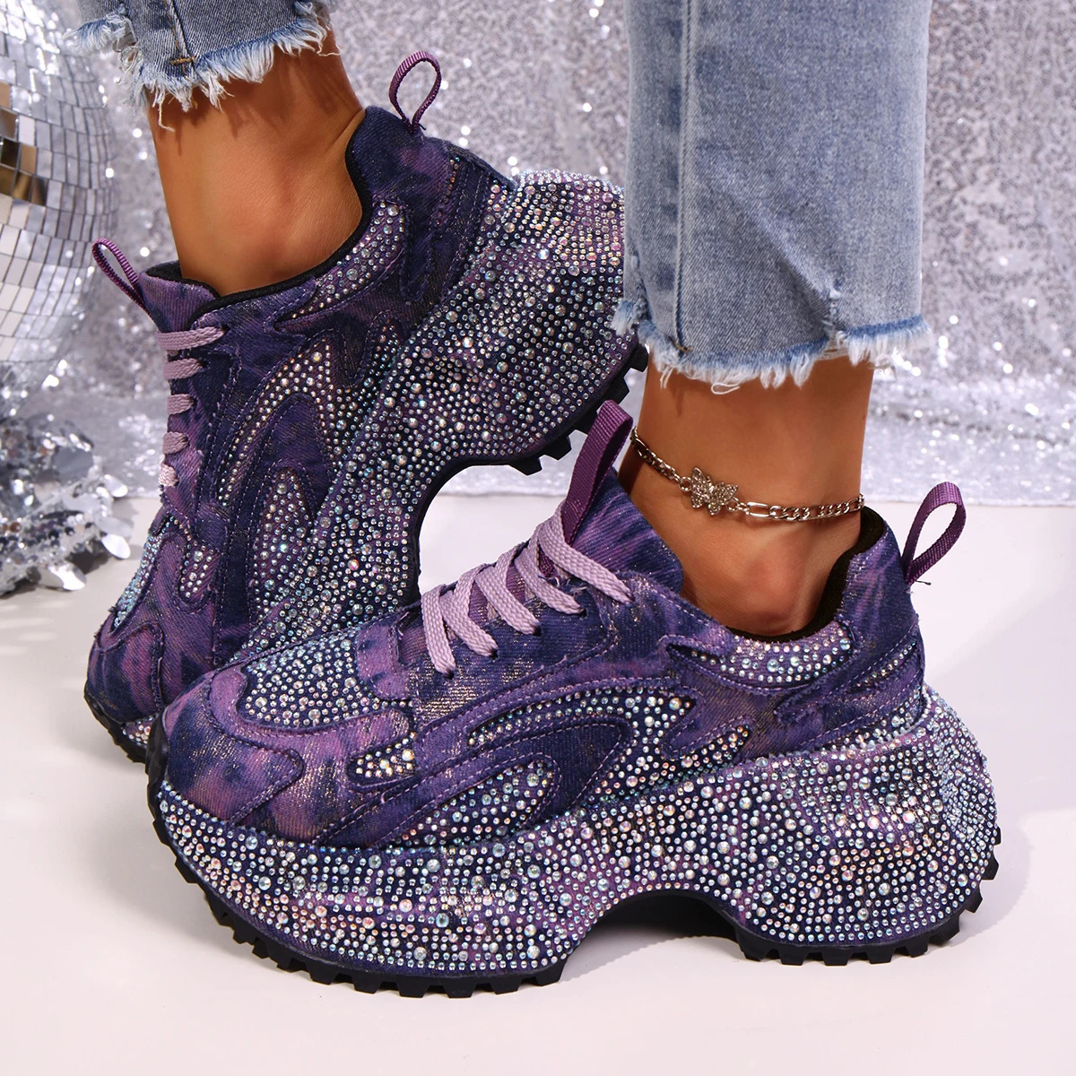 Women y Sneakers Fashion Casual ner Shoes Running Sports Comfortable Thick Laceup Vulcanize of Sport 251121