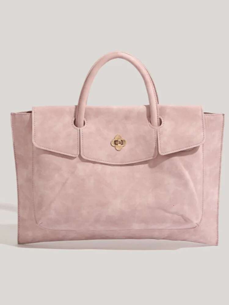 Designer Bag 445 Ins Pink Leather Laptop Sleeve Handbag Case For Book Pro Air 13 13.3 14 15 15.6 Inch Waterproof Computer Bag Notebook Cover