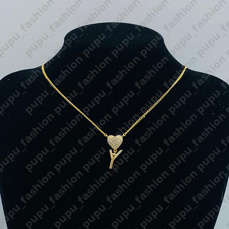 Designer Necklaces Luxury Jewellery Fashion Classic Stainless Steel Jewellery Luxury Designer Men's Hip Hop Necklace Women's Inverted Letter Necklace With Box