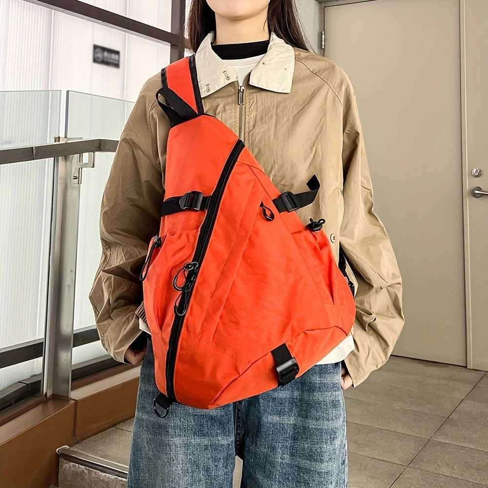 Fashion Large Capacity Ch Bag Sports Shoder Bag Cycling Bag Workwear Bag New Functial and Versatile Crossbody Bag Y251121