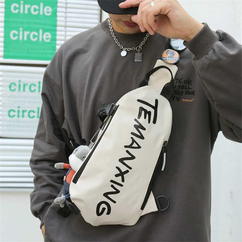 Fashion AOTTLA Ch Bag Crossbody Backpack Men Waterproof Oxford Cloth Shoder Bag Wens 2021 Casual Messenger Bag Unisex Small Bag Y251121