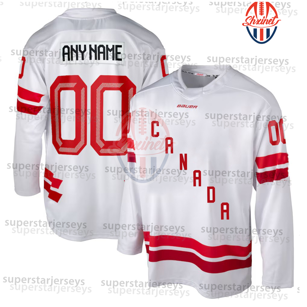 Men Women Youth Custom Hockey Jerseys Canada 2026 Olympiices Sidney Crosby Cale Makar Mackinnon Brayden Point Cale Makar Sam Reinhart Custom
