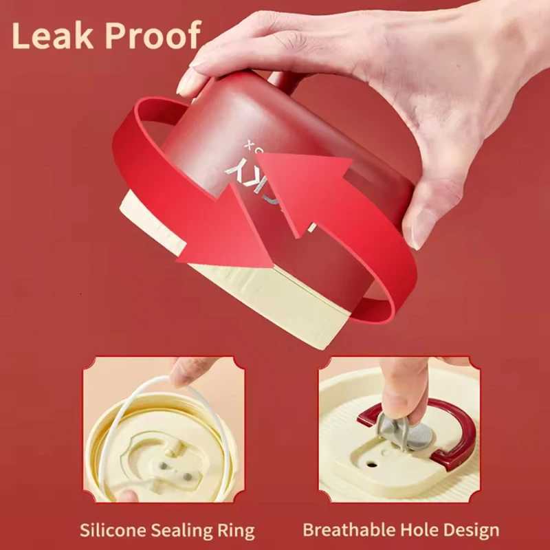 304/316 Stainless Steel Portable Insulated Lunch Box with Cutlery And Thermal Bag Leak proof Microwave Safe Food ContainerM251121