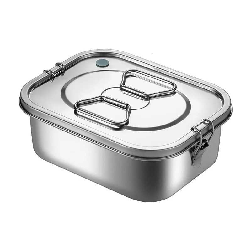 304 Stainless Steel Lunch Bento Boxfor Kids Adults Portable Double Layer Sealed Bento BoxInsulation Food Storage Picnic BoxM251121