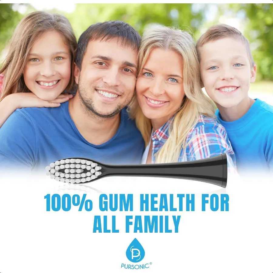 Standard Electric Toothbrush Heads 8 Pack Electric Toothbrush Replacement Brush Heads for Dazzlepro Elements Tooth Brush Heads C251121