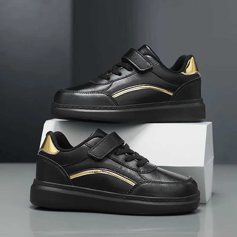 White Children Sneaker Boys Shoes PU Leather Casual Sports Kids School Skate Shoes Luxury Autumn Tennis Sneaker for BoyW251121